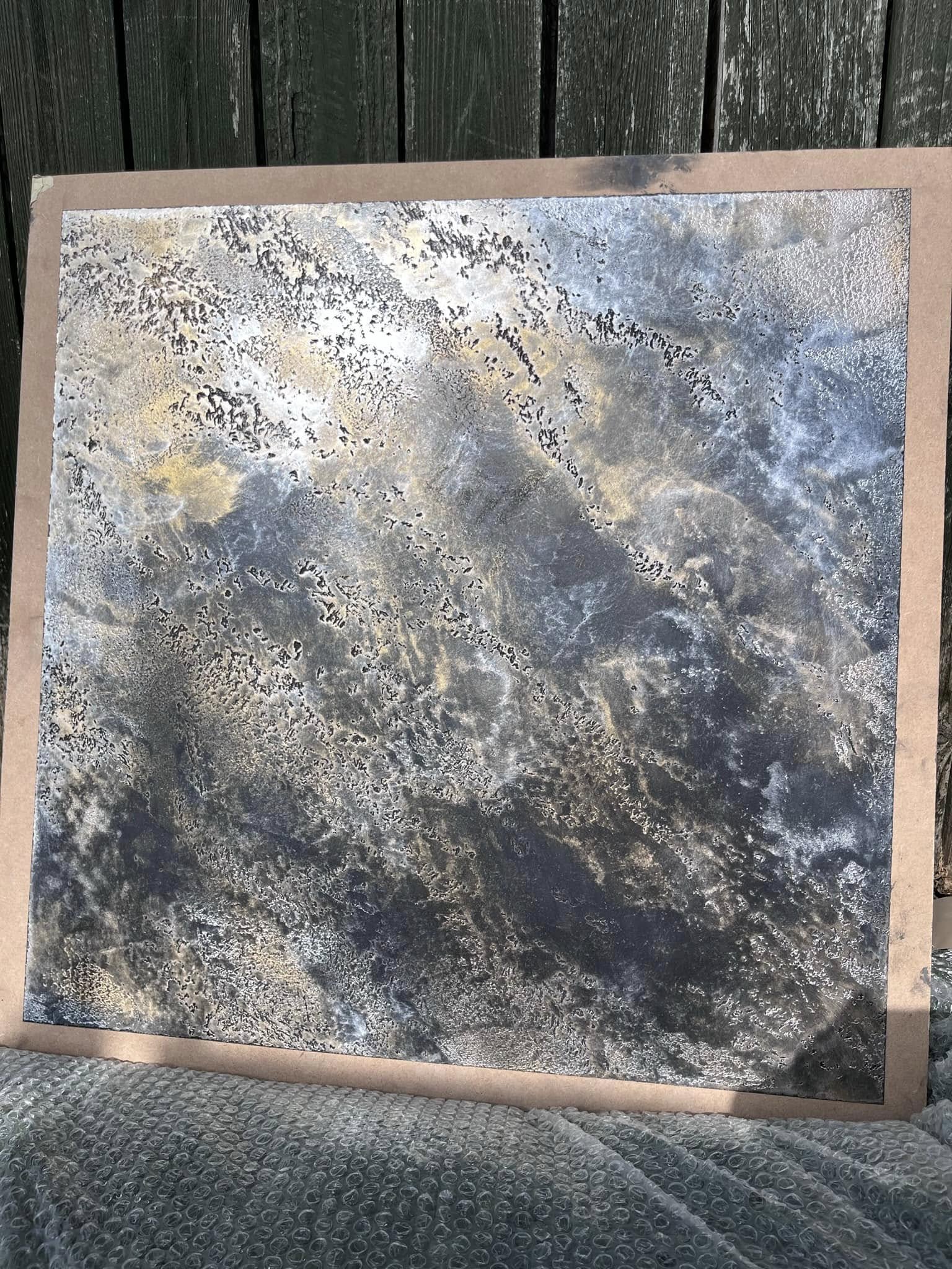Textured finish venetian plaster